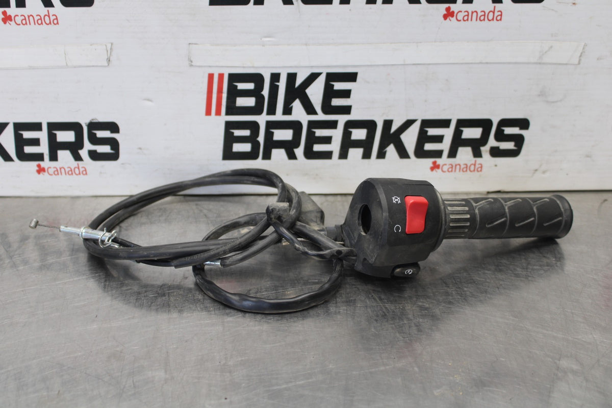 24-25 KAWASAKI NINJA 500 EX500J ABS RIGHT CLIP ON KILL OFF START SWITCH BB934