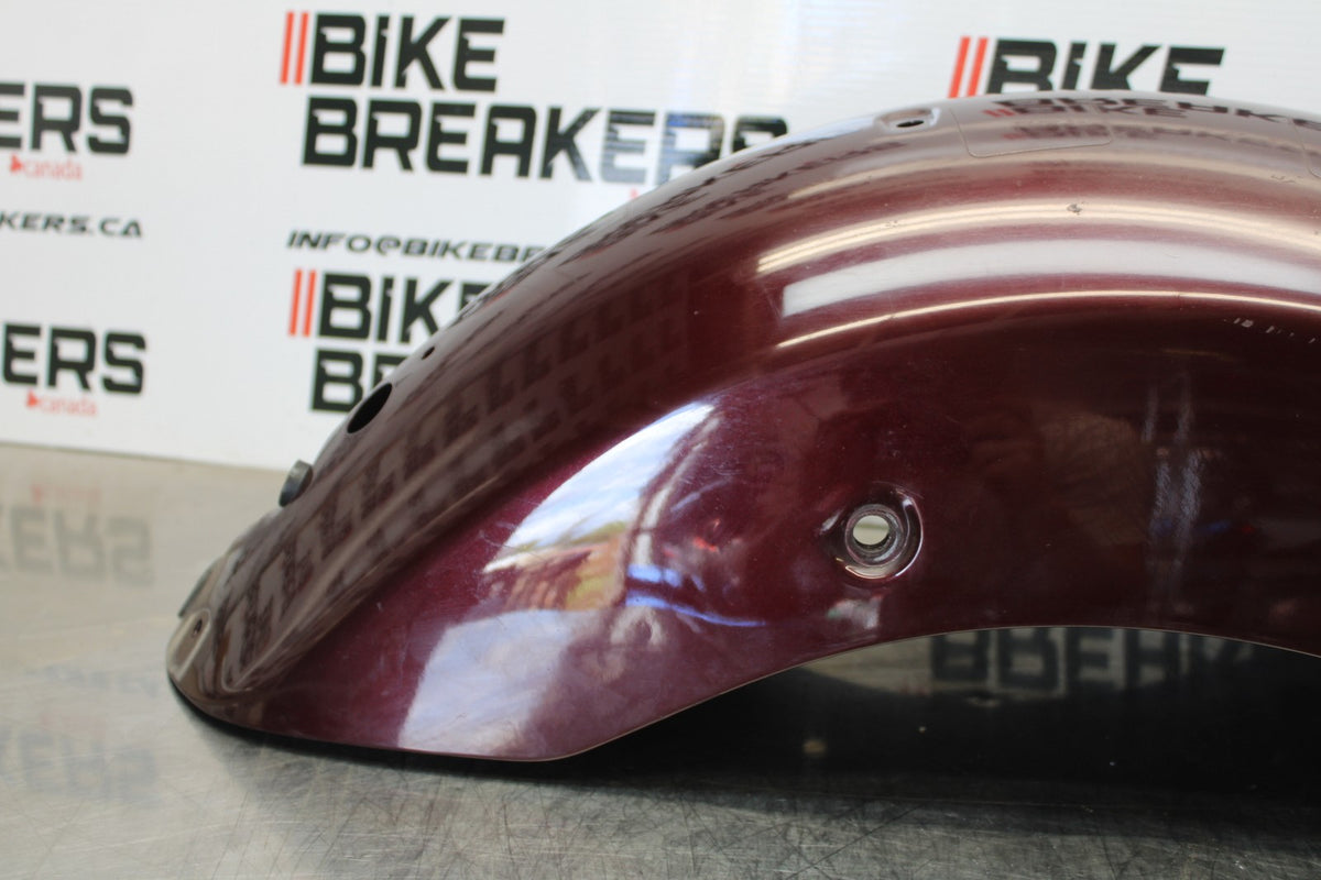 09 YAMAHA V STAR 950 REAR BACK WHEEL FENDER MUD GUARD BB172
