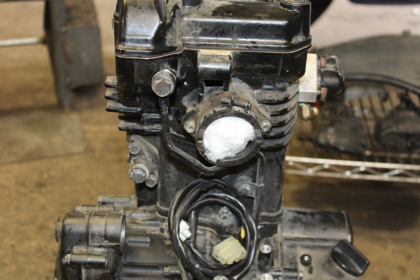 08-18 KAWASAKI KLR650 ENGINE MOTOR BB183