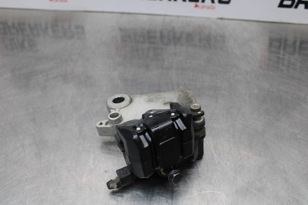 13-17 KAWASAKI NINJA 300 EX300 ABS REAR BACK BRAKE CALIPER W MOUNT BRACKET BB187