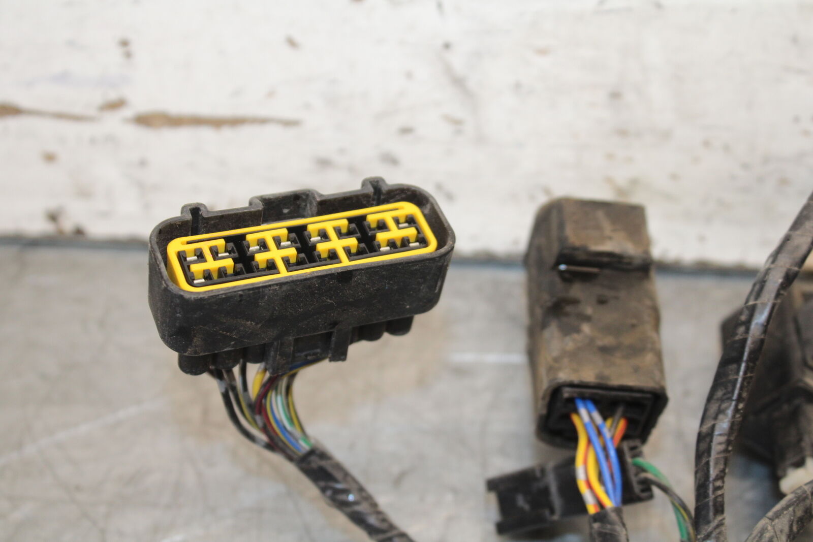 08-18 KAWASAKI KLR650 MAIN ENGINE WIRING HARNESS MOTOR WIRE LOOM BB707