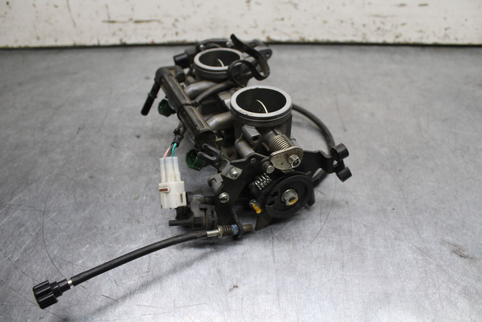 14-15 KAWASAKI NINJA 650 EX650F ABS MAIN FUEL INJECTORS / THROTTLE BODIES BB741