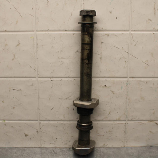 2008 Suzuki GSXR600 REAR AXLE BACK WHEEL RIM PIVOT BOLT AXEL 64711-49G00 BB593