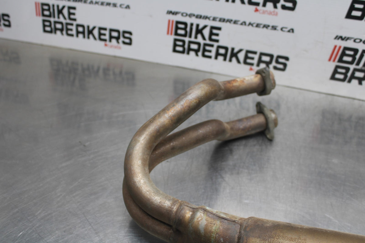 18-23 KAWASAKI NINJA 400 EX400 ABS FULL EXHAUST SYSTEM HEADERS PIPE BB795