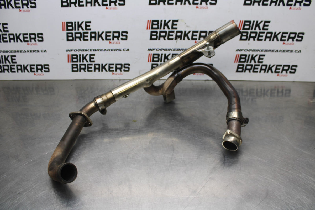 07-08 SUZUKI SV650 EXHAUST HEADER PIPES MANIFOLD BB00