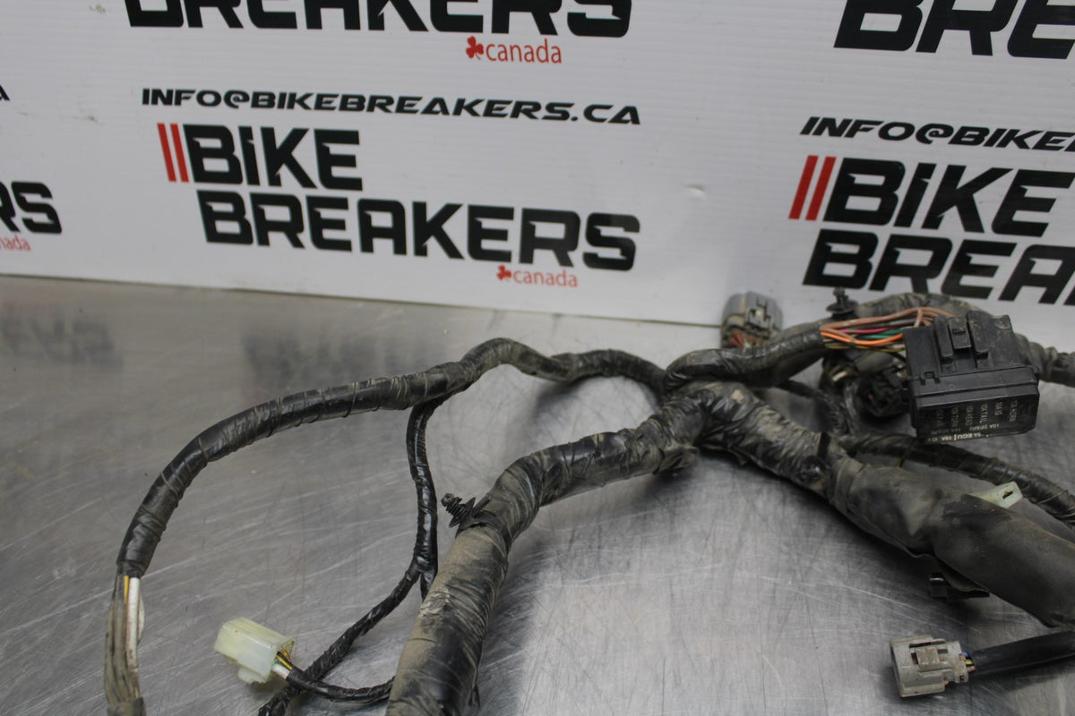 09-10 KAWASAKI ER-6N MAIN ENGINE WIRING HARNESS MOTOR WIRE LOOM BB205