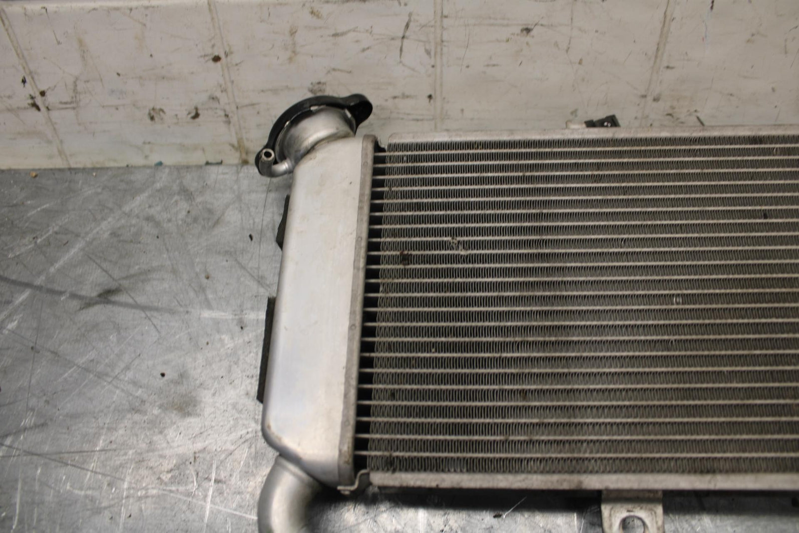 12-17 KAWASAKI NINJA 650 ENGINE RADIATOR MOTOR COOLER COOLING RADIATER BB470