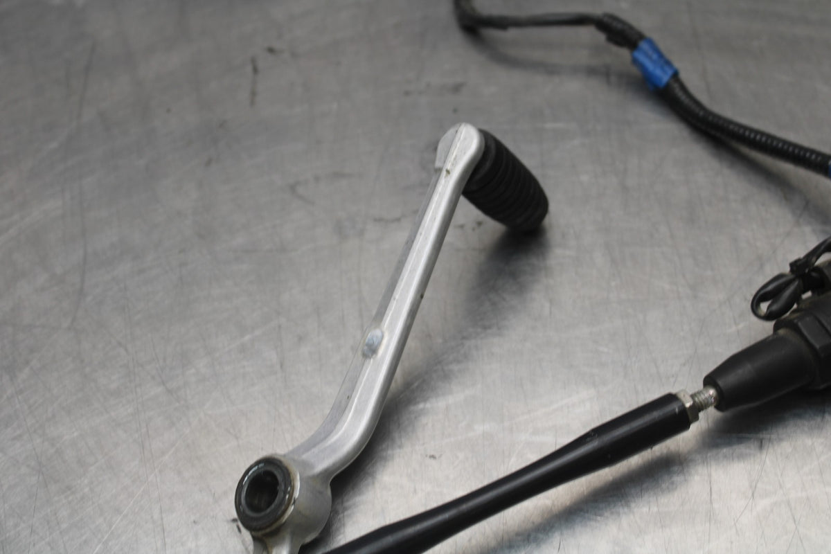 17 YAMAHA YZF R6 QUICK SHIFTER LINKAGE SHIFT LINK & PEDAL BB922