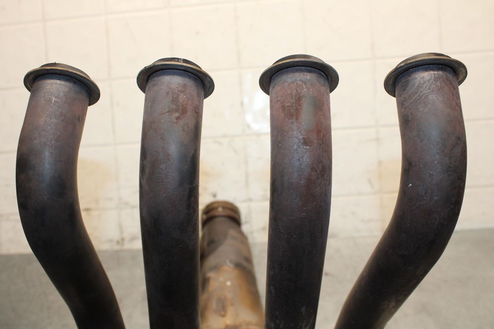 2009 Kawasaki Ninja ZX6R ZX600R EXHAUST HEADER PIPES MANIFOLD BB548