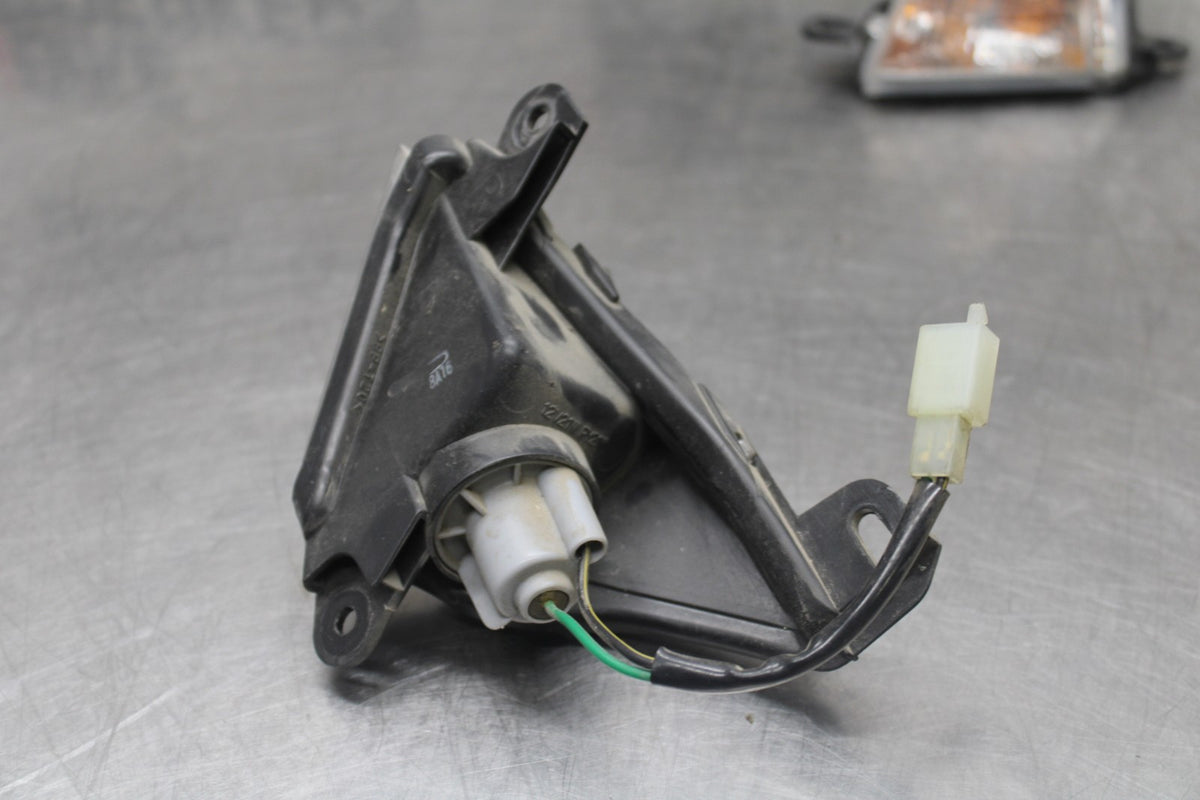 07-08 KAWASAKI NINJA ZX6R FRONT LEFT RIGHT TURN SIGNALS LIGHT INDICATORS BB937