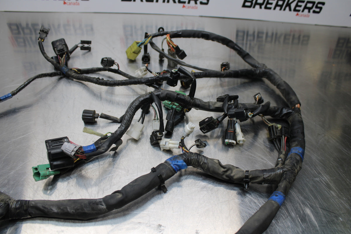 11 SUZUKI GSXR1000 MAIN ENGINE WIRING HARNESS MOTOR WIRE LOOM BB142