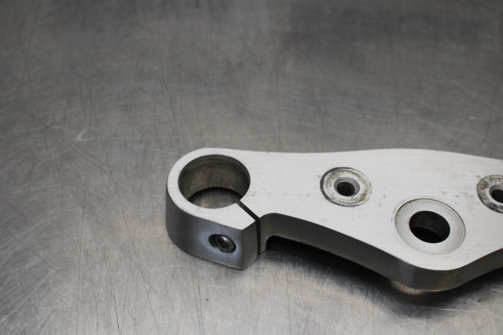 08 KAWASAKI VULCAN 900 FORKS UPPER TRIPLE TREE CLAMP BB184