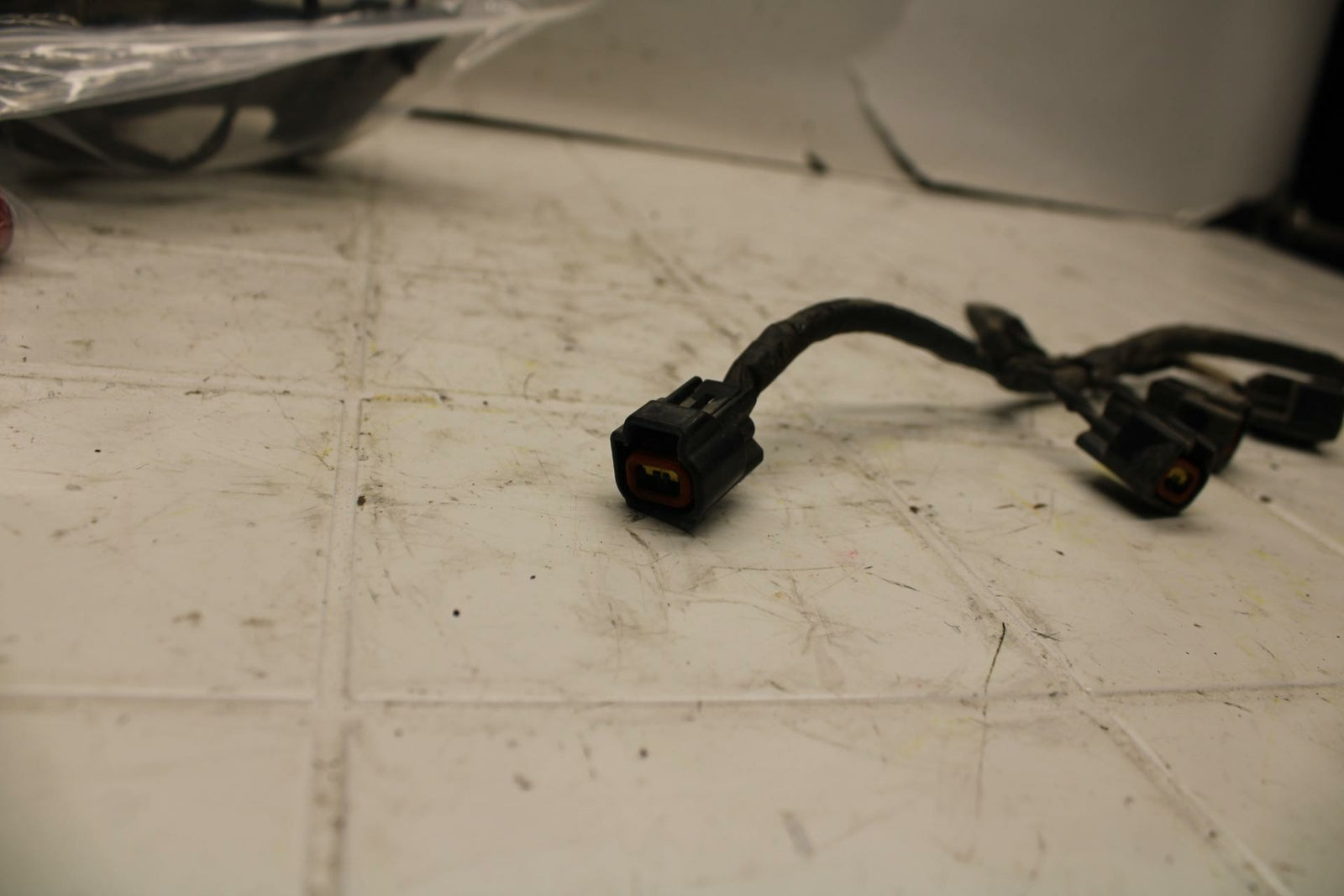 04-05 KAWASAKI NINJA ZX10R IGNITION COIL WIRING HARNESS WIRE LOOM BB398