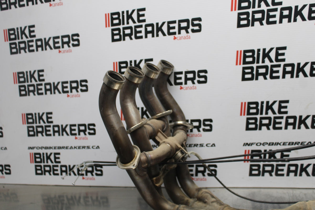 24-25 SUZUKI GSXR1000 EXHAUST HEADER PIPES MANIFOLD BB767