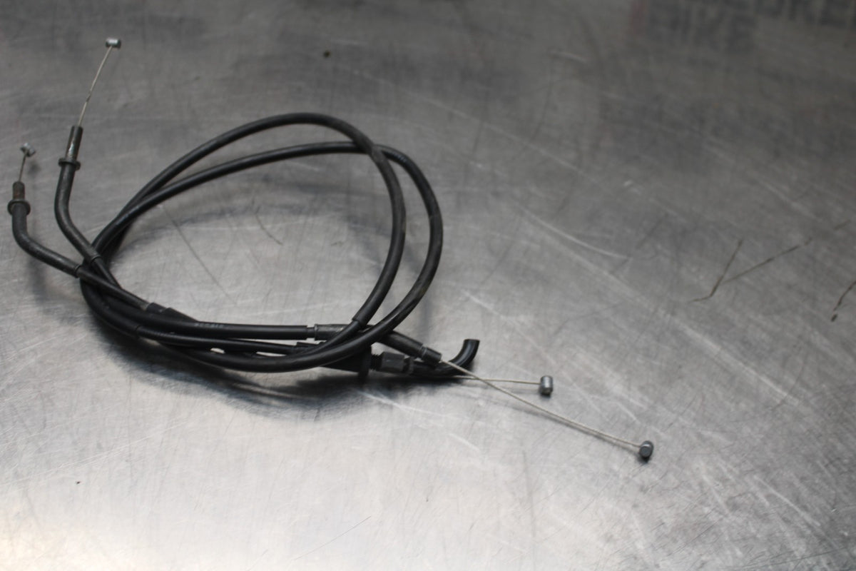 08 KAWASAKI NINJA 650 EX650 THROTTLE CABLES LINES BB797