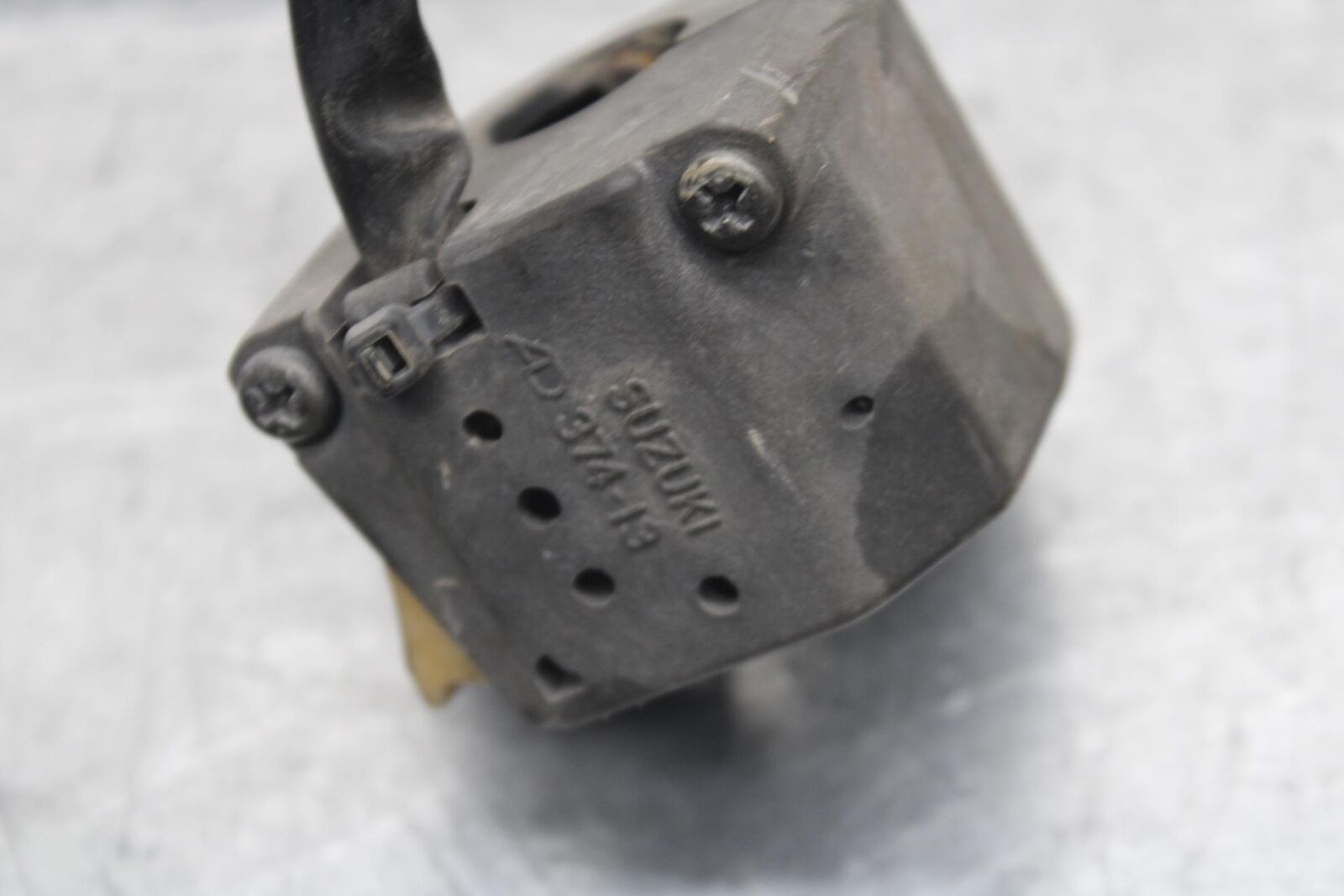 1988 Suzuki Katana 600 GSX600F LEFT CLIP ON HANDLE HORN SIGNALS SWITCH  BB94