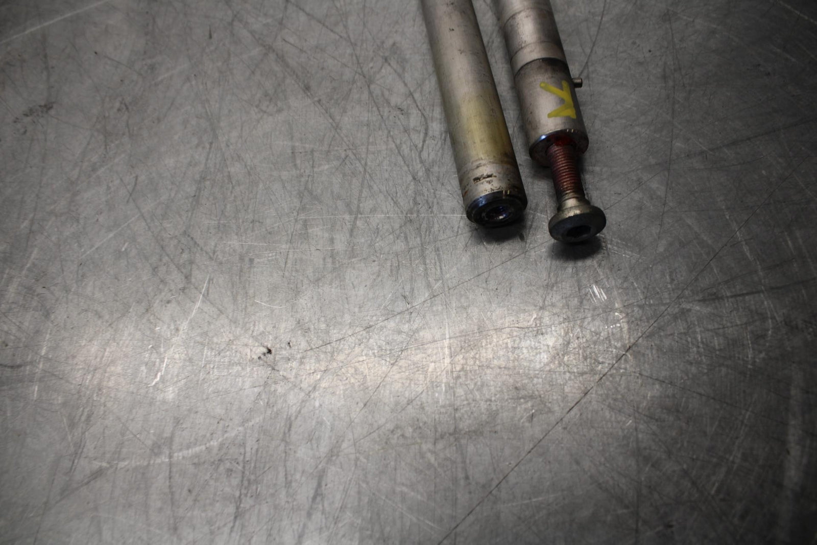 07-08 KAWASAKI CONCOURS 1400 ABS LEFT RIGHT CLIP ON TUBE HANDLEBARS PAIR BB449