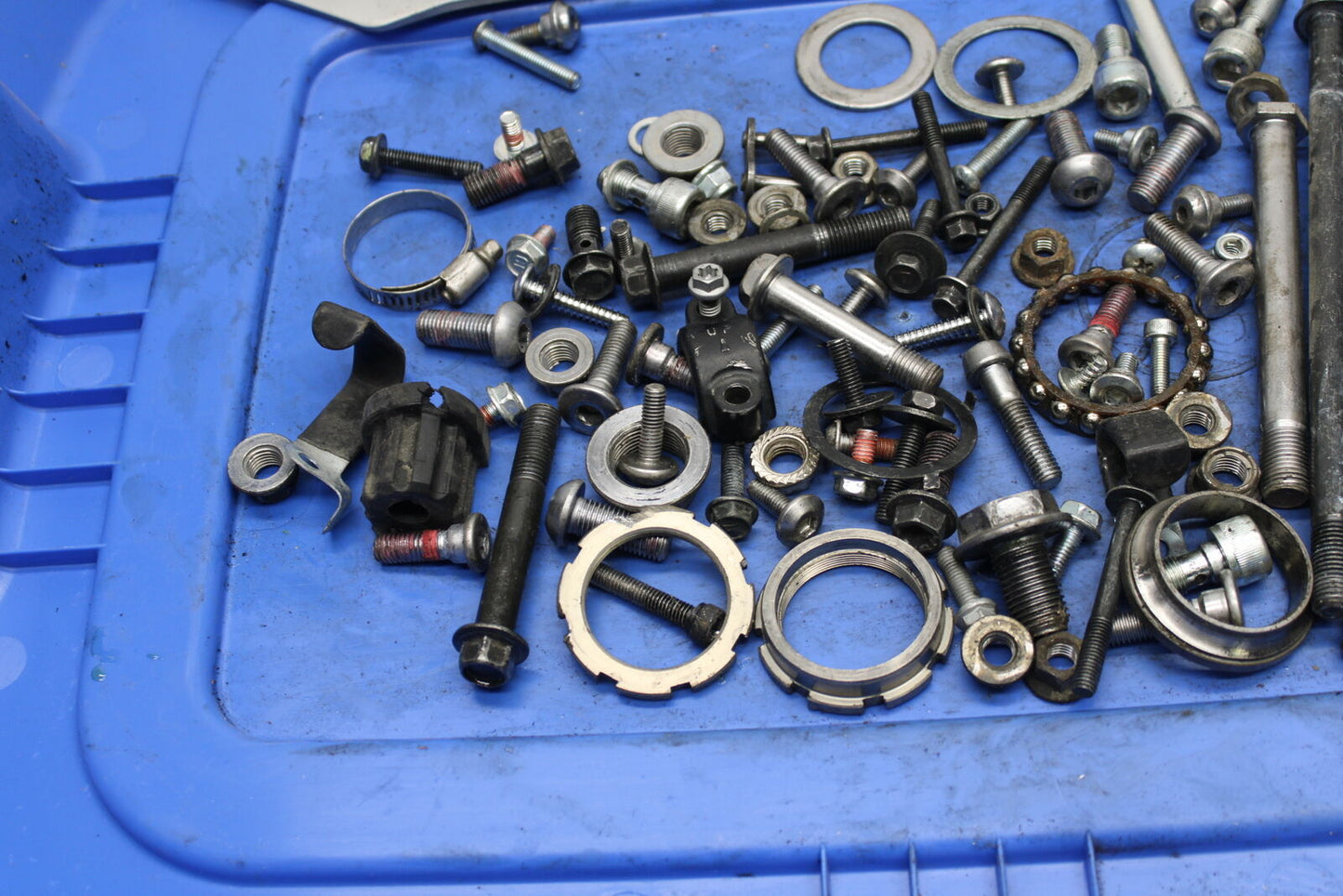 13-17 KAWASAKI NINJA ZX6R ZX636E MOUNTING BOLTS HARDWARE MOTOR SCREWS BB735