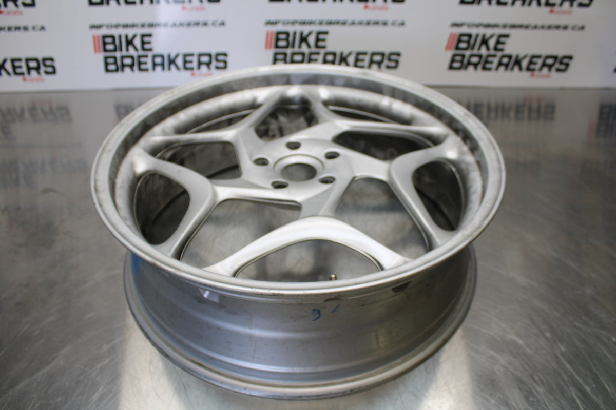 06-12 BMW F800ST REAR WHEEL BACK RIM BB144