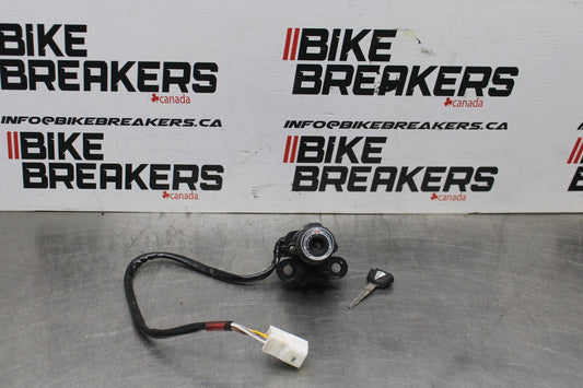 13-18 KAWASAKI NINJA ZX6R IGNITION LOCK W KEY BB666