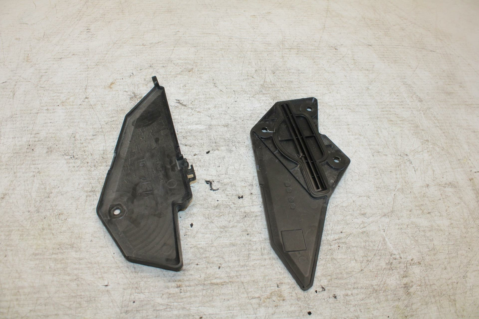 12-13 KAWASAKI EX300 NINJA RIGHT LEFT FRAME MID SIDE COVERS COWLS BB373