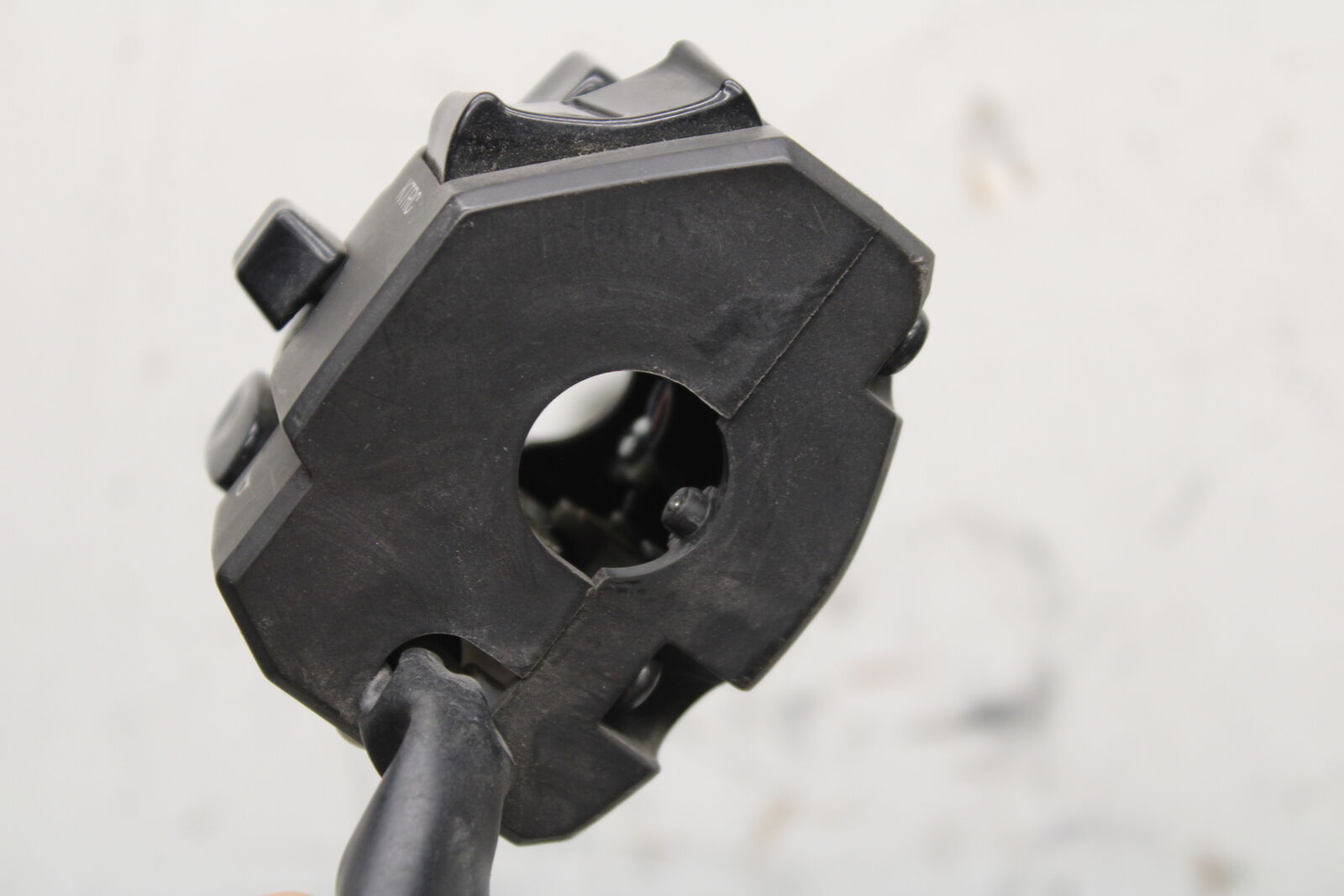 13-17 KAWASAKI NINJA ZX6R ZX636E LEFT CLIP ON HANDLE HORN SIGNALS SWITCH BB735