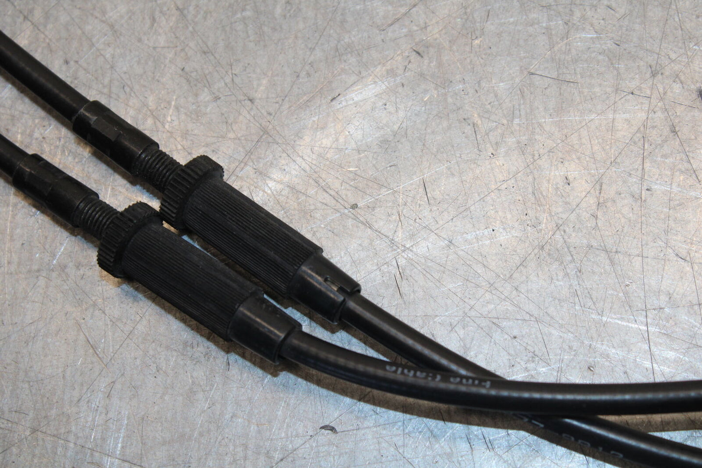 09-12 KAWASAKI NINJA ZX6R ZX600R THROTTLE CABLES LINES 54012-0277 BB656