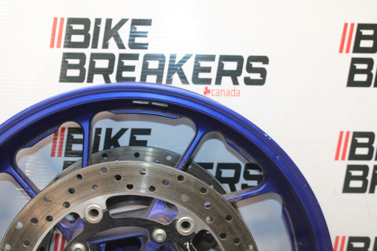 14-17 YAMAHA FZ09 FRONT WHEEL FRONT RIM & ROTORS BB102
