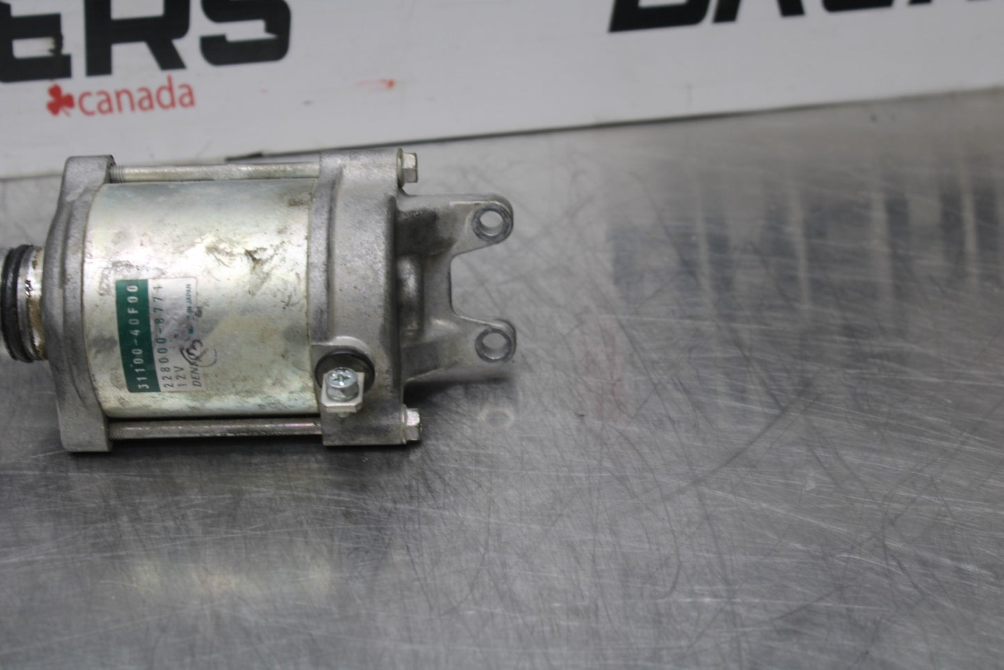 07 SUZUKI GSXR1000 ENGINE STARTING STARTER MOTOR -DC 12V 31100-40F00 BB770