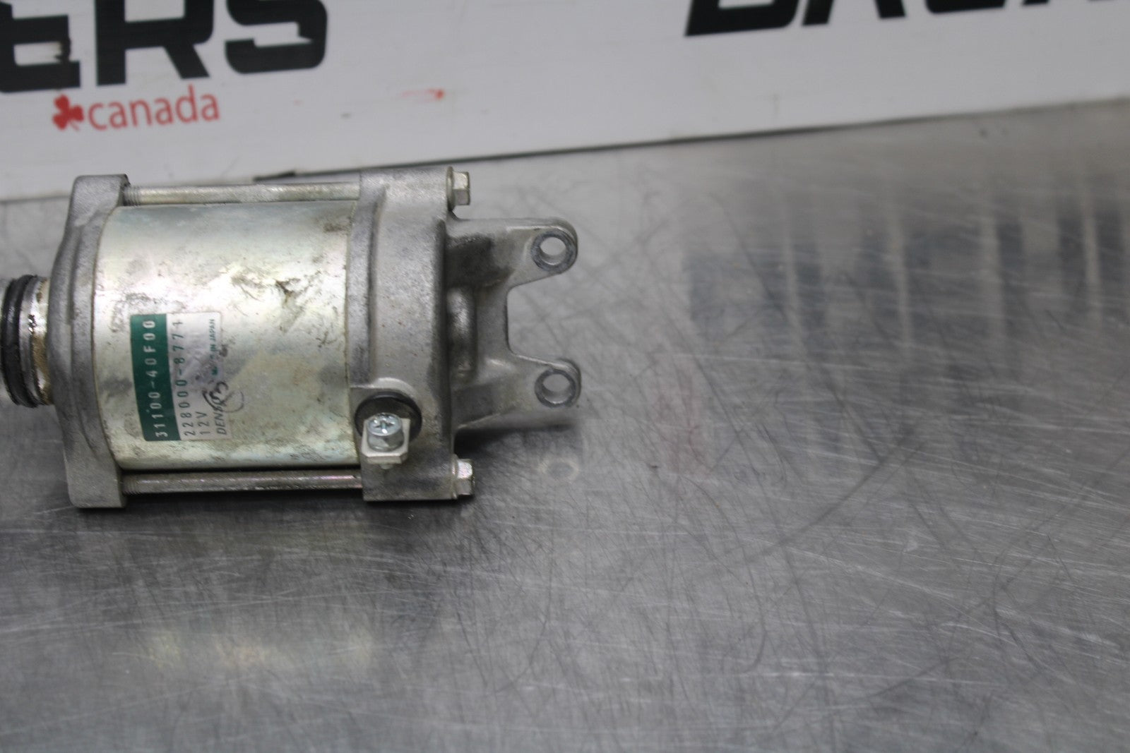 07 SUZUKI GSXR1000 ENGINE STARTING STARTER MOTOR -DC 12V 31100-40F00 BB770
