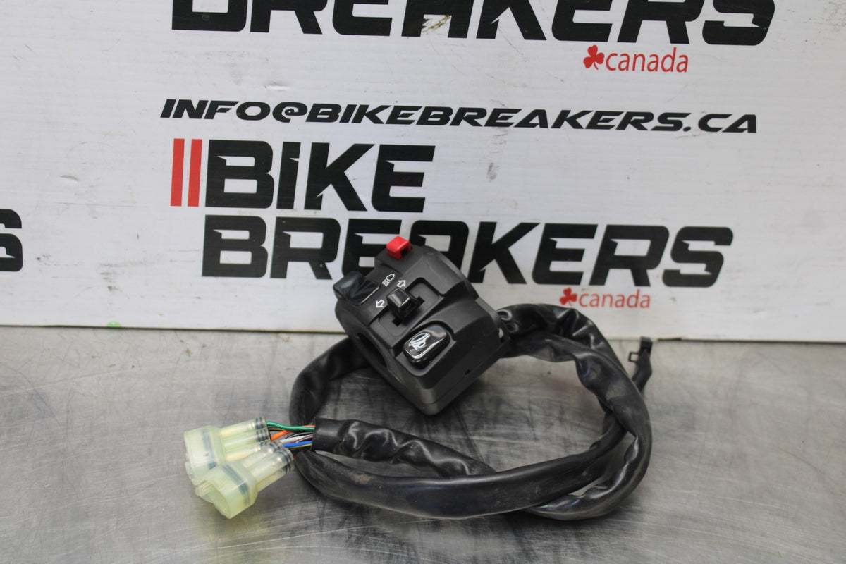 24-25 KAWASAKI ELIMINATOR 450 LEFT HANDLE BAR HORN SIGNALS SWITCH SWITCHES BB869