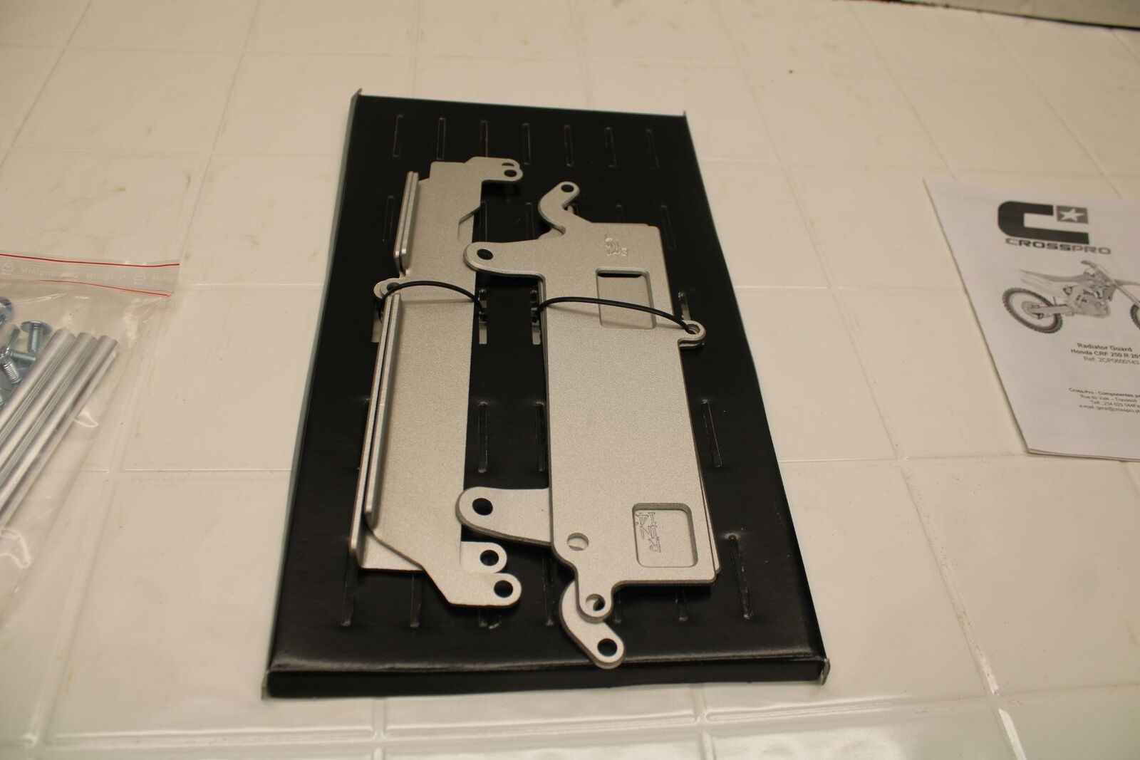 15 HONDA CRF250R  CROSSPRO RADIATOR GUARD SHIELD 