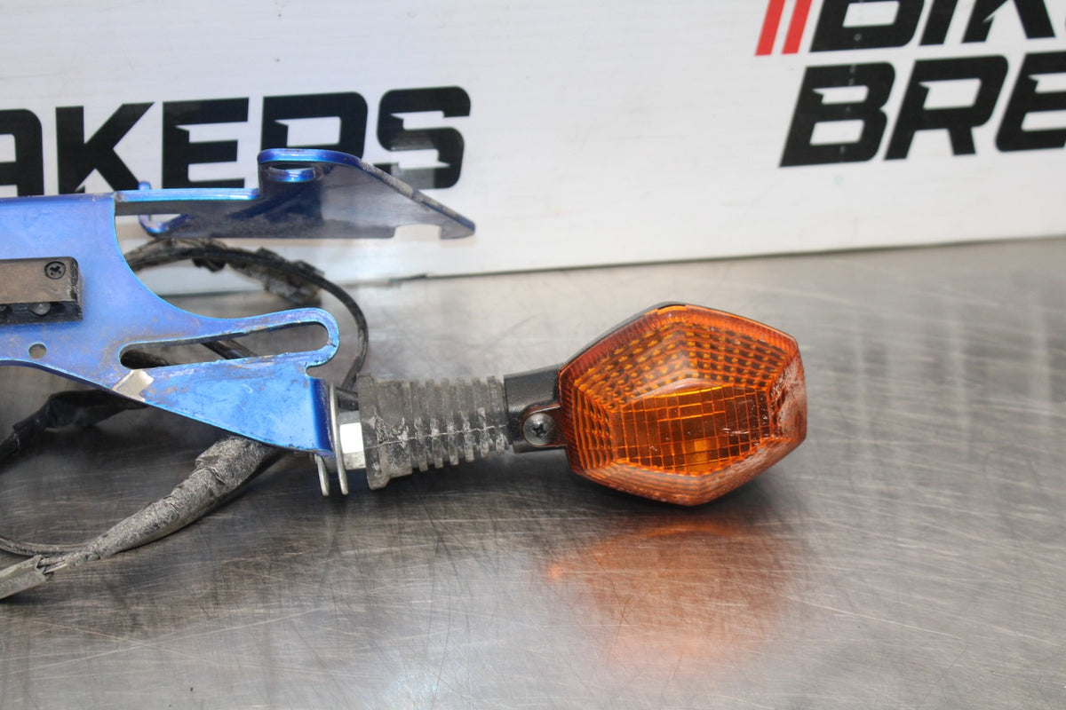 08 SUZUKI SV650 FENDER ELIMINATOR LICENSE PLATE BRACKET & LIGHTS BB846