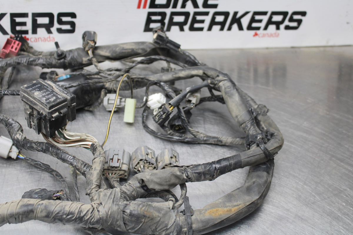 07 KAWASAKI NINJA 650 EX650 MAIN ENGINE WIRING HARNESS MOTOR WIRE LOOM BB844