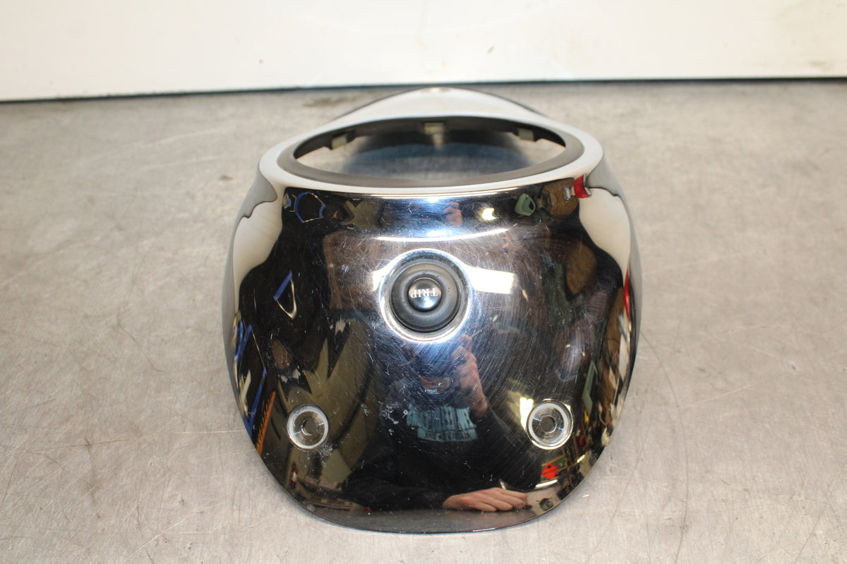 02-03 YAMAHA V STAR 1100 GAS TANK CAP COVER TRIM PANELCOWL FAIRING BB124