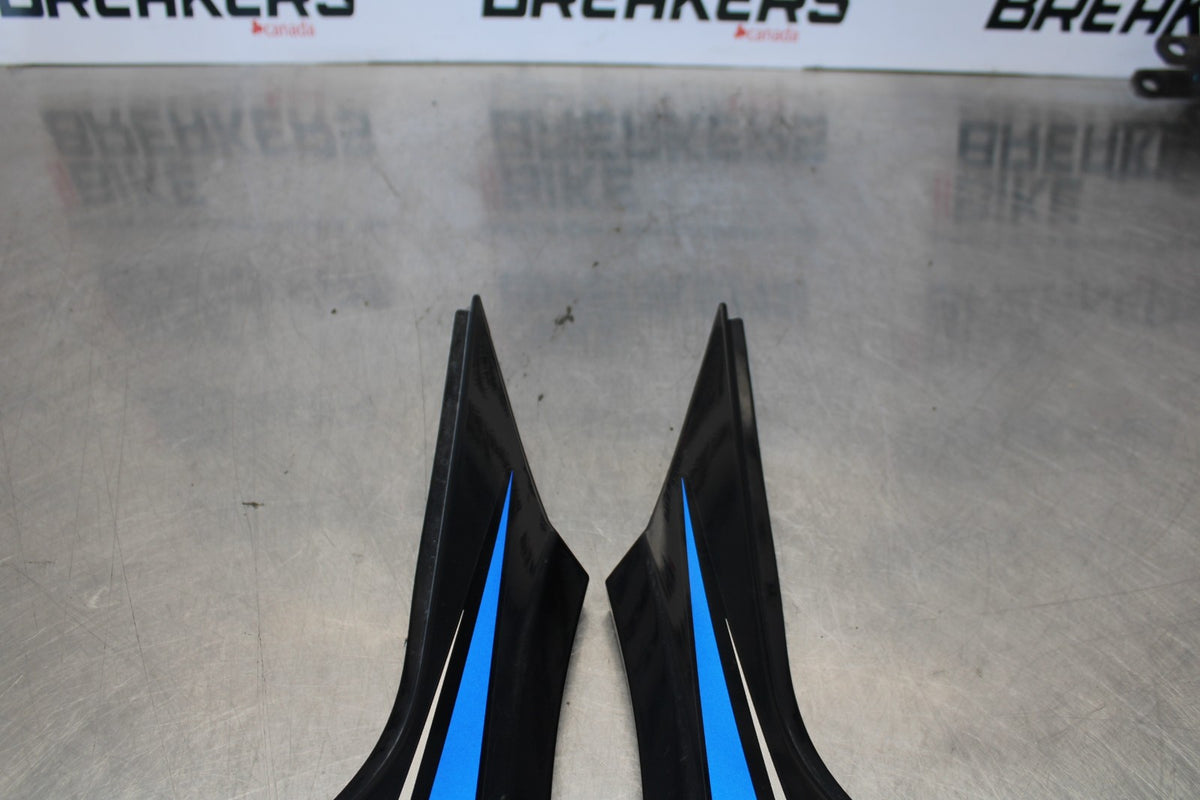 13-17 KAWASAKI NINJA 300 EX300 RIGHT LEFT SIDE SEAT PANELS TRIMS COWLS BB189