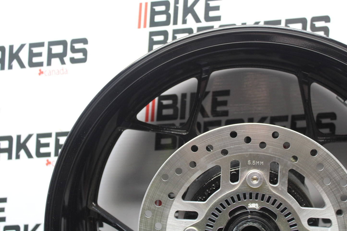 23-24 KAWASAKI NINJA ZX14R NEW TAKE OFF!! REAR WHEEL BACK RIM & ROTOR BB764