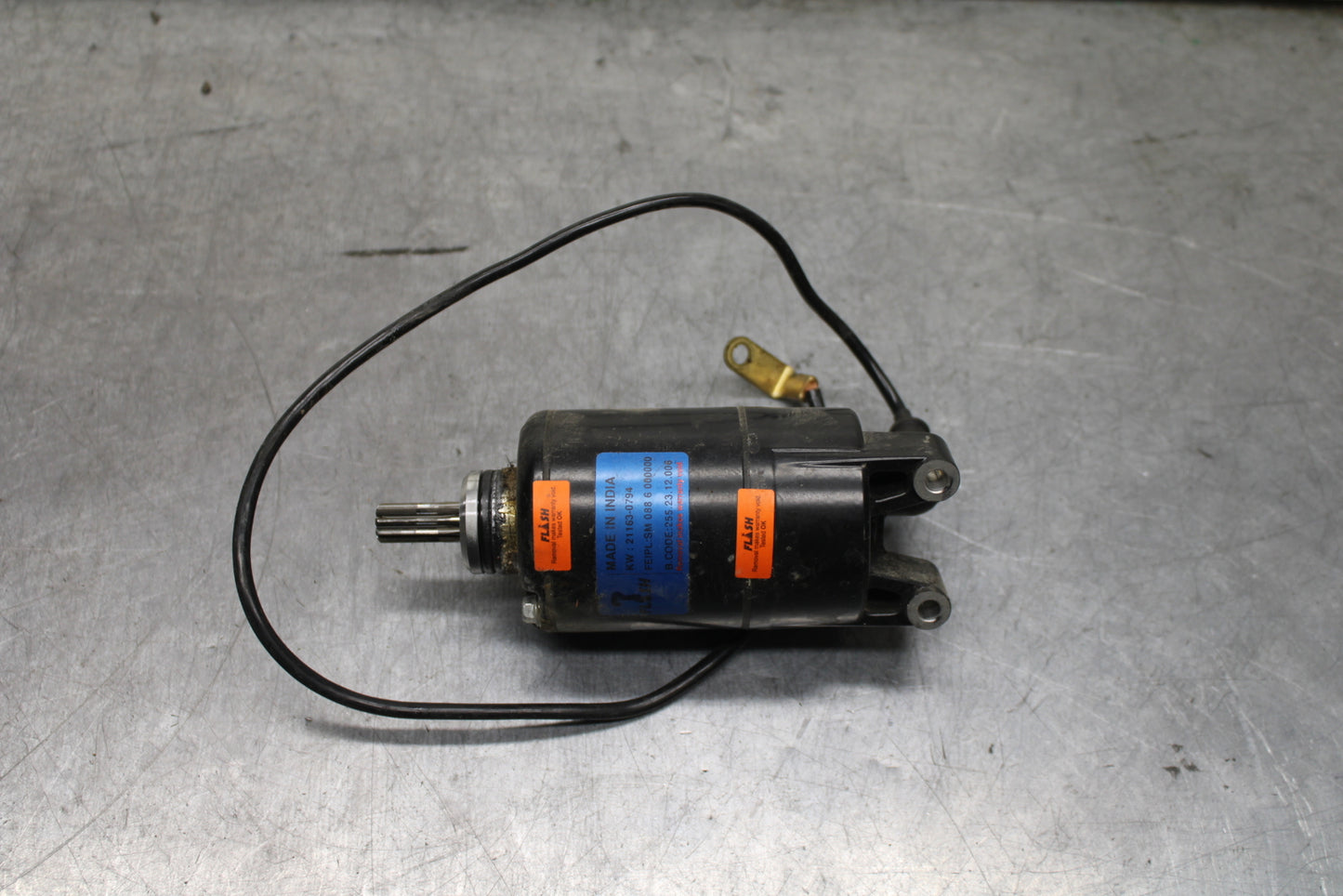 24 KAWASAKI NINJA 500 ABS ENGINE STARTING STARTER MOTOR -DC 12V BB744