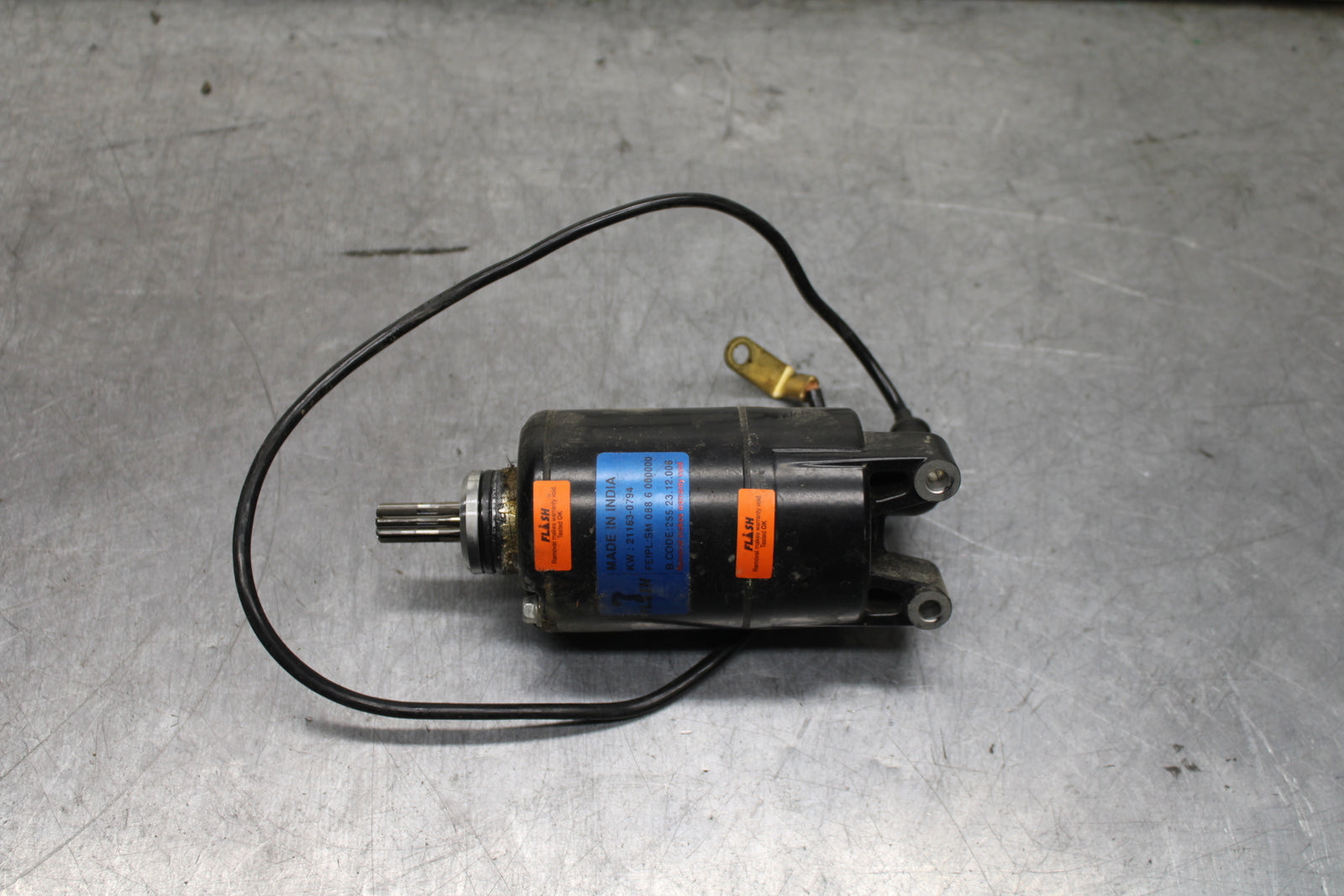 24 KAWASAKI NINJA 500 ABS ENGINE STARTING STARTER MOTOR -DC 12V BB744