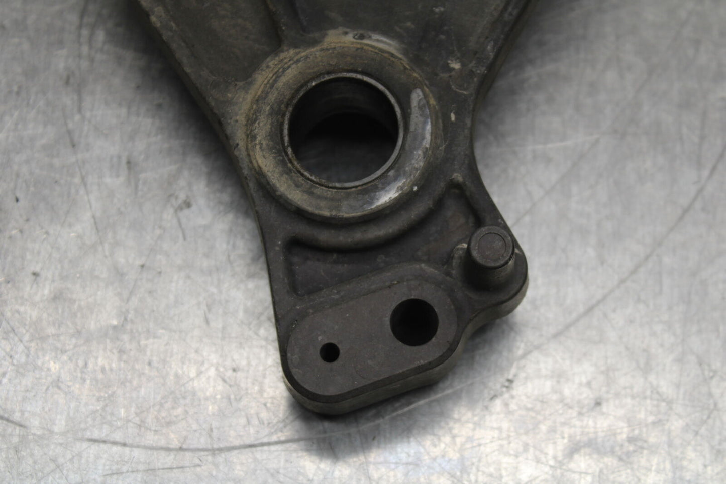 12-13 KAWASAKI Z1000 REAR BACK BRAKE CALIPER W MOUNT BRACKET BB743