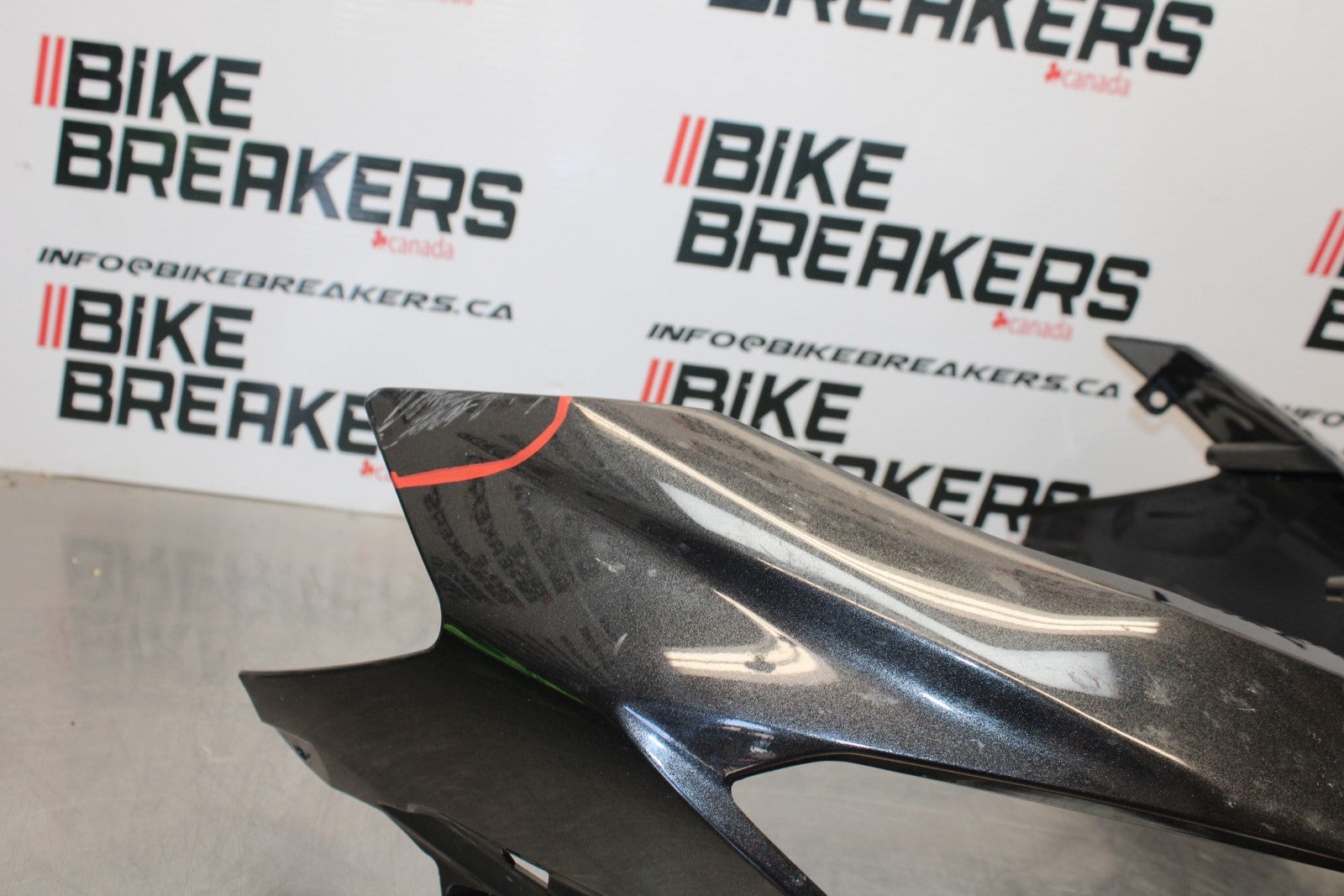 18-23 KAWASAKI NINJA 400 EX400 ABS FRONT UPPER NOSE FAIRING COWL SHROUD BB192