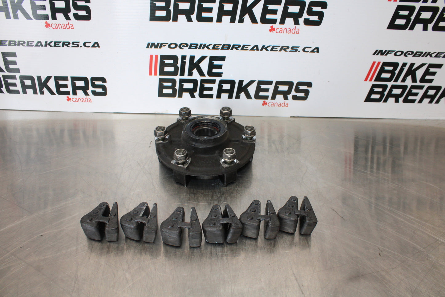 07-08 YAMAHA YZF R1 REAR HUB & SHOCK DAMPERS CUSH ABSORBERS BB160