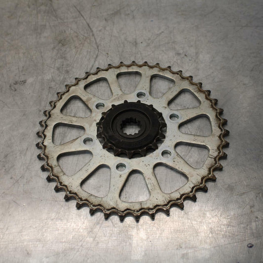 19-20 KAWASAKI NINJA ZX6R ZX636 FRONT REAR BACK SPROCKET SET BB419