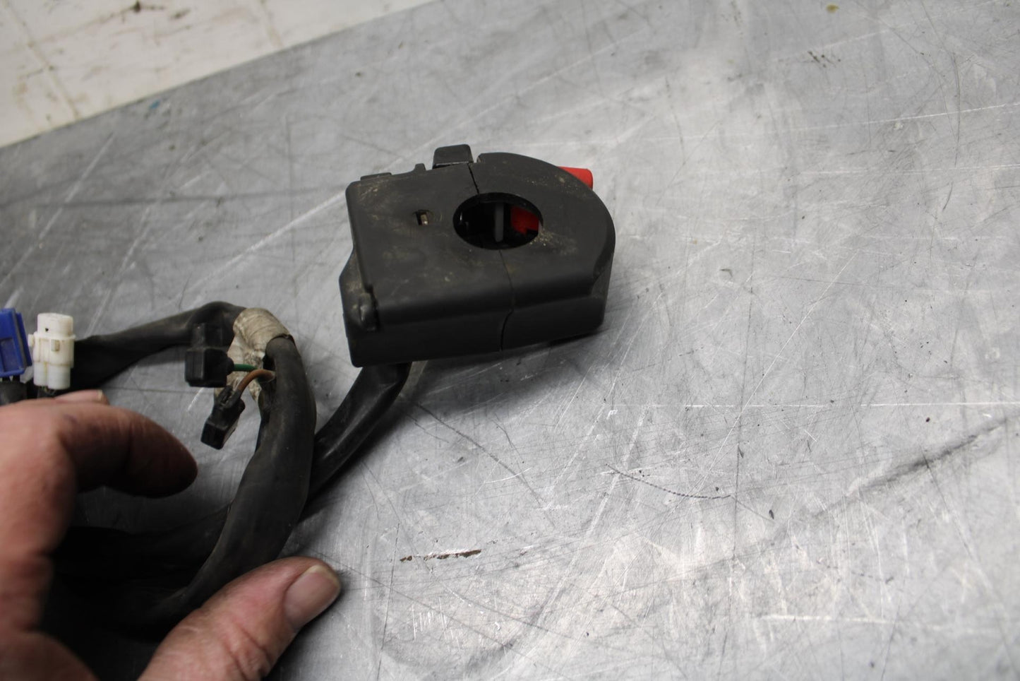 09-14 YAMAHA YZF R1 RIGHT CLIP ON HANDLE KILL OFF START SWITCH SWITCHES BB471