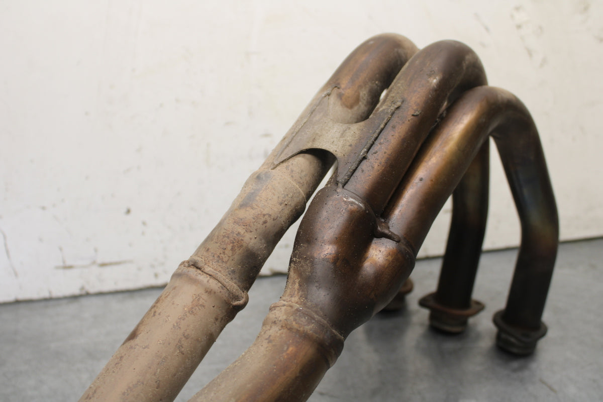 08-09 YAMAHA YZF R6S EXHAUST HEADER PIPES MANIFOLD 5SL-14602-01-00  BB690