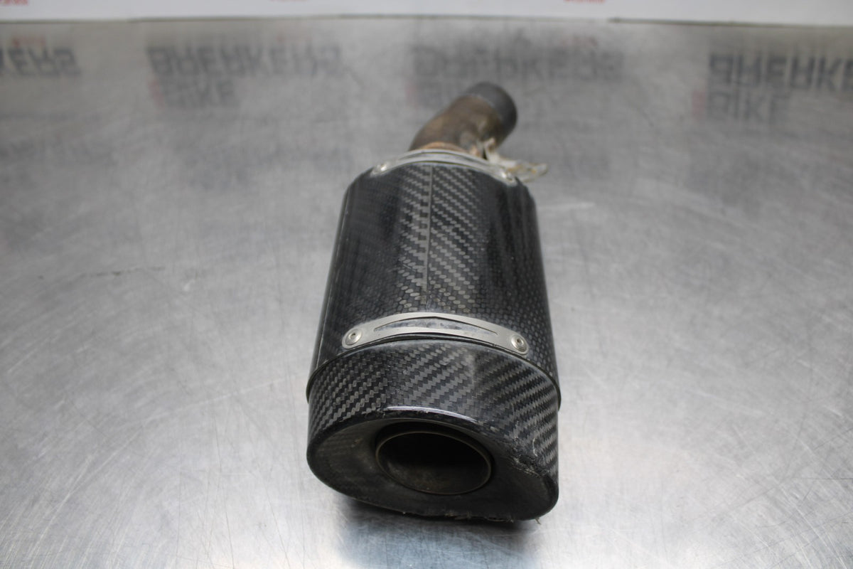 19-23 KAWASAKI NINJA ZX6R M4 EXHAUST PIPE MUFFLER SLIP ON CAN SILENCER BB188