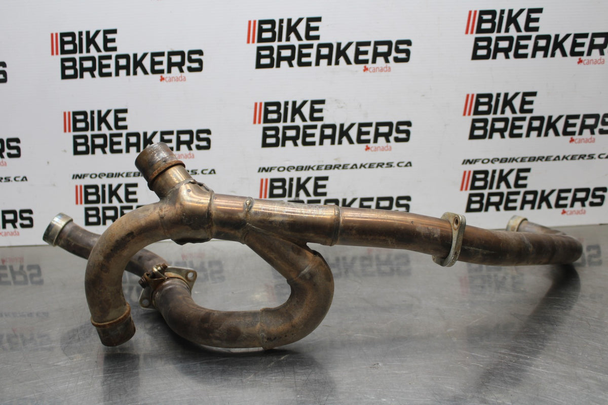 98-05 HONDA SUPER HAWK 1000 VTR1000F EXHAUST HEADER PIPES MANIFOLD BB821