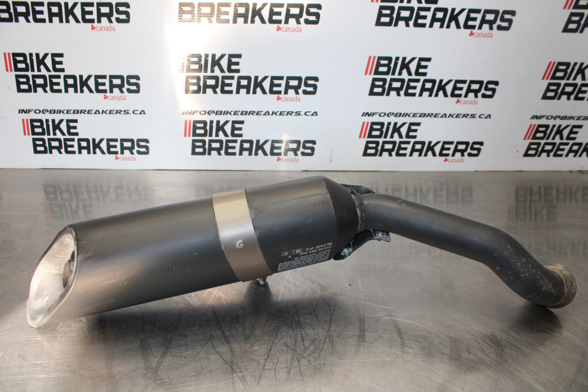 18-22 HUSQVARNA VITPILEN 701 EXHAUST PIPE MUFFLER SLIP ON CAN SILENCER BB198