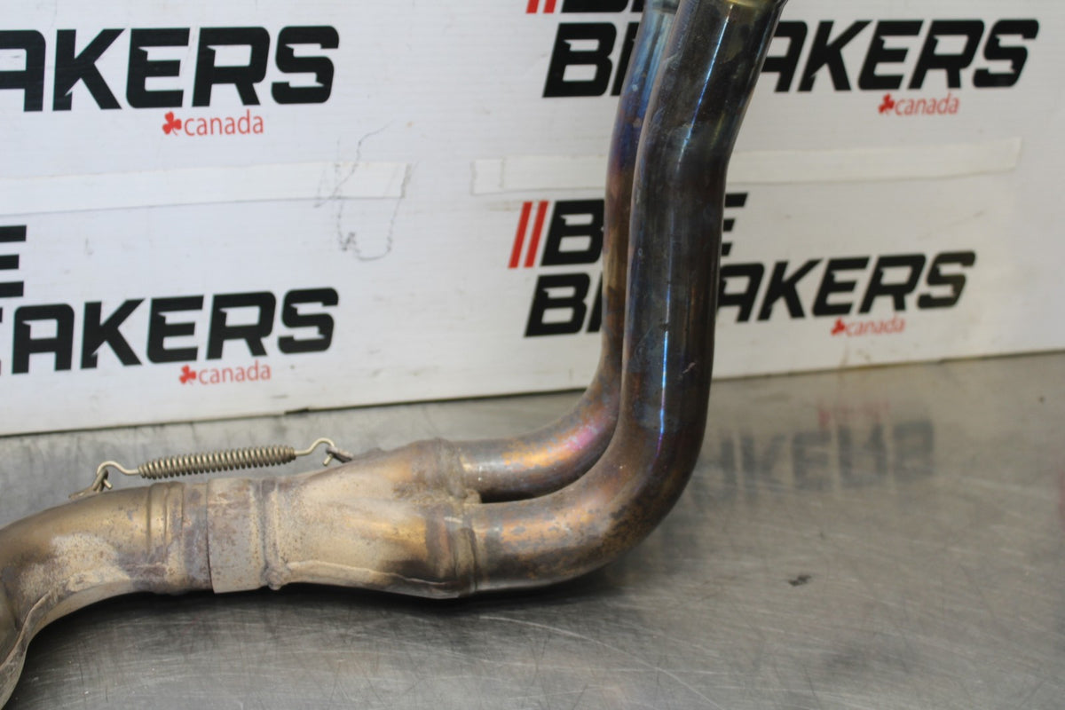 16 APRILIA TUONO V4 1100 EXHAUST HEADER PIPES MANIFOLD BB905