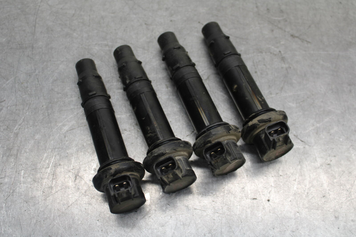 08-09 YAMAHA YZF R6S IGNITION COILS COIL SPARK PLUG CAPS  BB690